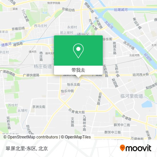 翠屏北里-东区地图