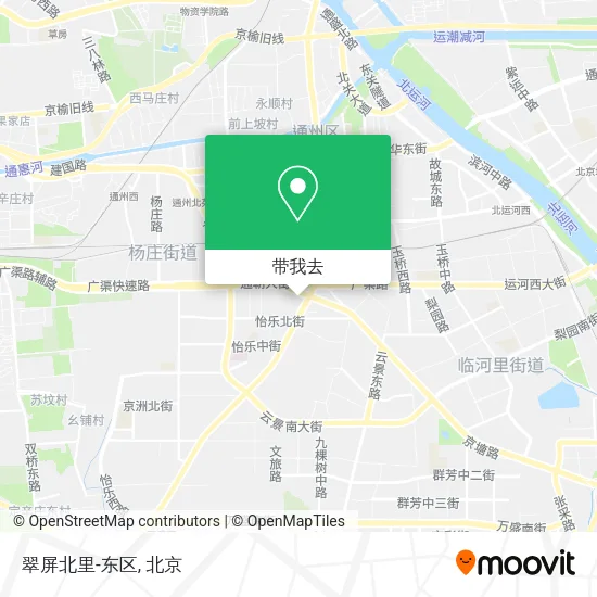 翠屏北里-东区地图