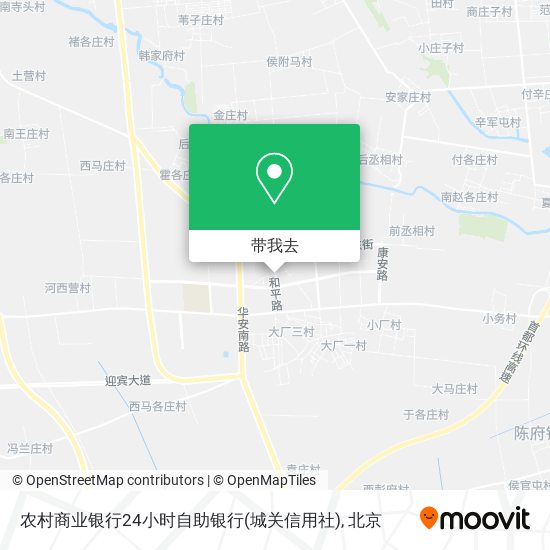 农村商业银行24小时自助银行(城关信用社)地图