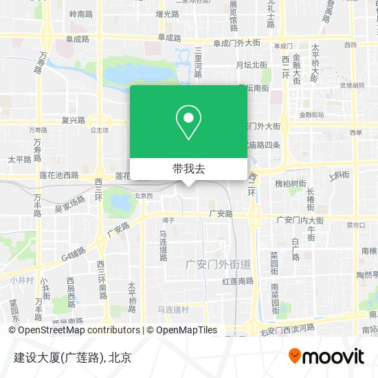 建设大厦(广莲路)地图