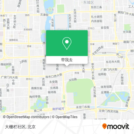 大栅栏社区地图