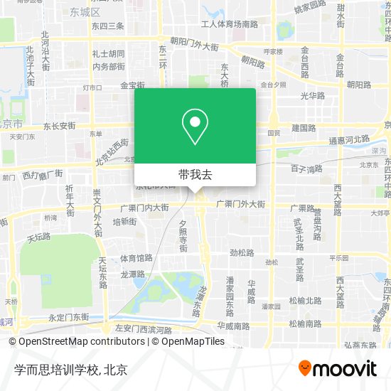 学而思培训学校地图