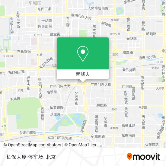 长保大厦-停车场地图