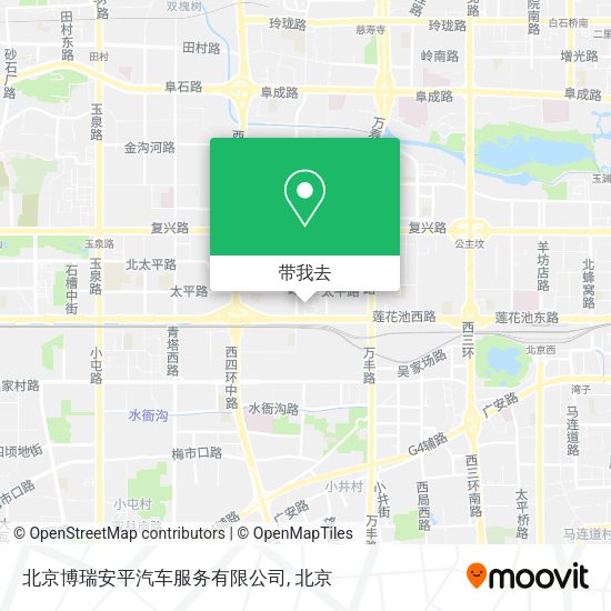北京博瑞安平汽车服务有限公司地图