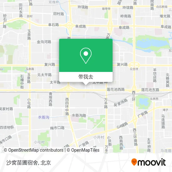 沙窝苗圃宿舍地图
