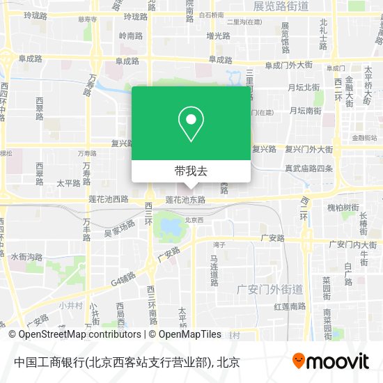 中国工商银行(北京西客站支行营业部)地图