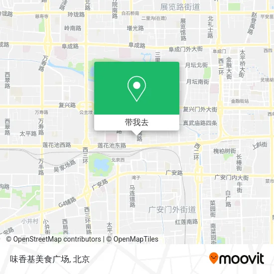 味香基美食广场地图