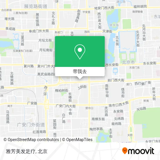 雅芳美发足疗地图