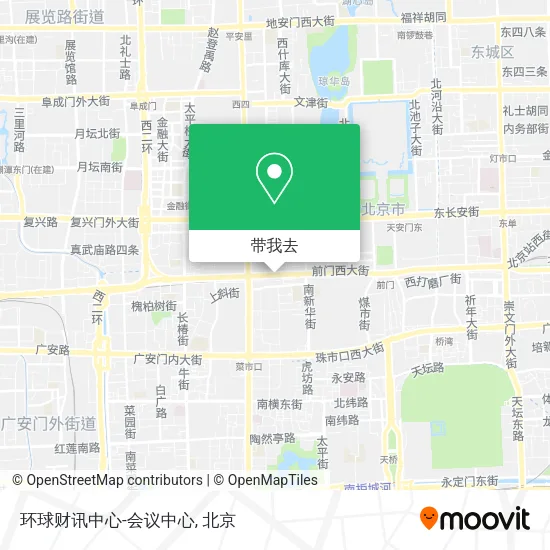 环球财讯中心-会议中心地图