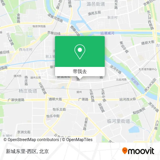 新城东里-西区地图