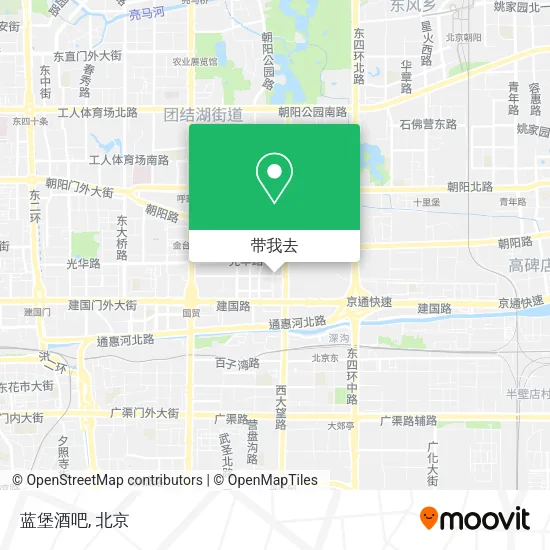 蓝堡酒吧地图