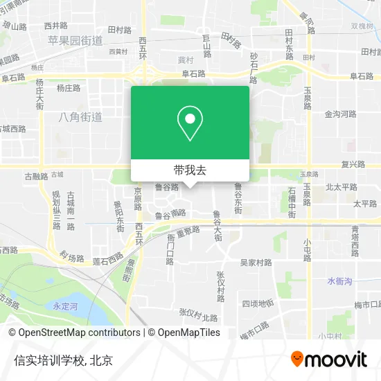 信实培训学校地图