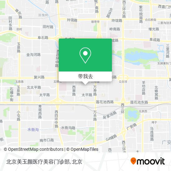 北京美玉颜医疗美容门诊部地图