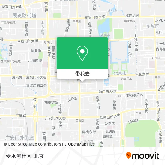 受水河社区地图