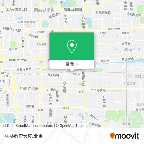 中核教育大厦地图