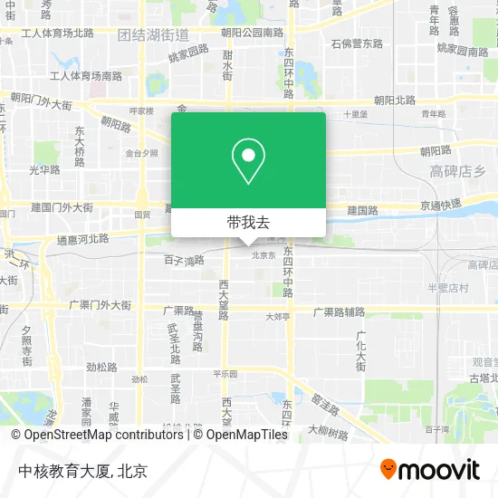 中核教育大厦地图