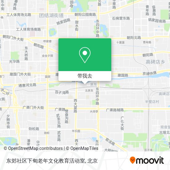 东郊社区下甸老年文化教育活动室地图