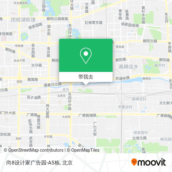尚8设计家广告园-A5栋地图