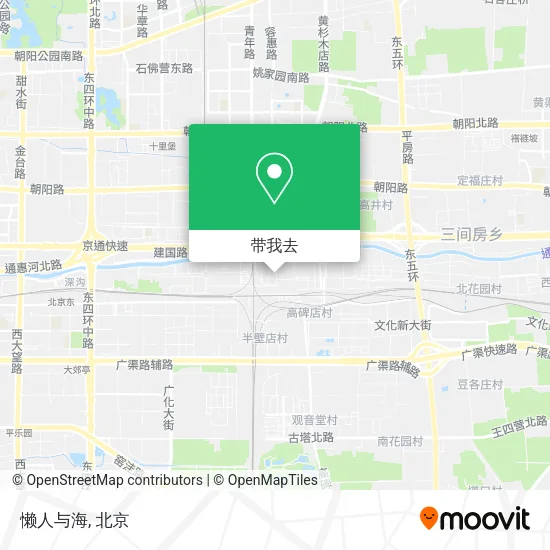 懒人与海地图