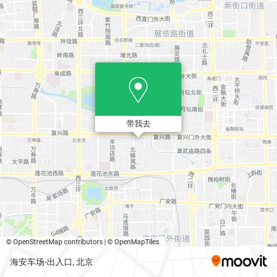 海安车场-出入口地图