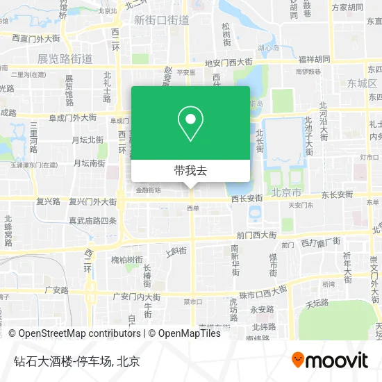 钻石大酒楼-停车场地图