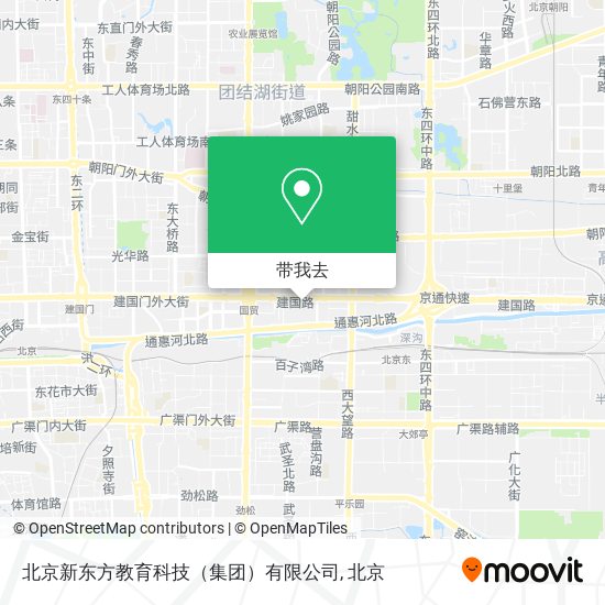 北京新东方教育科技（集团）有限公司地图