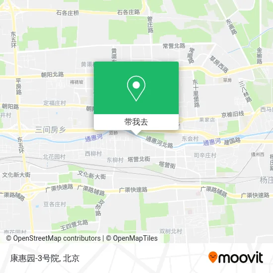 康惠园-3号院地图