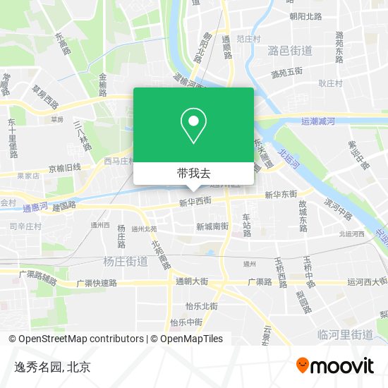 逸秀名园地图