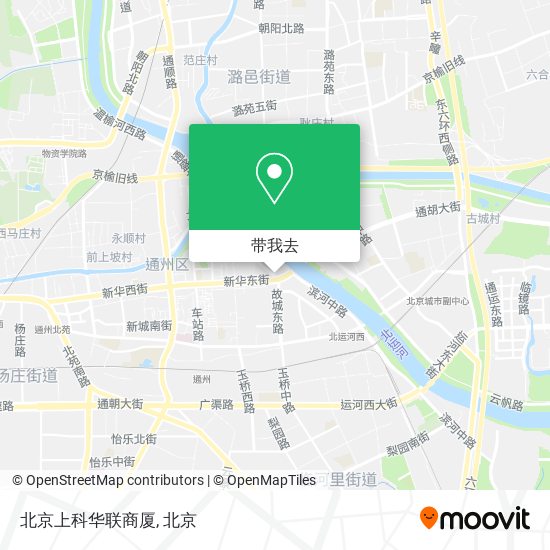 北京上科华联商厦地图