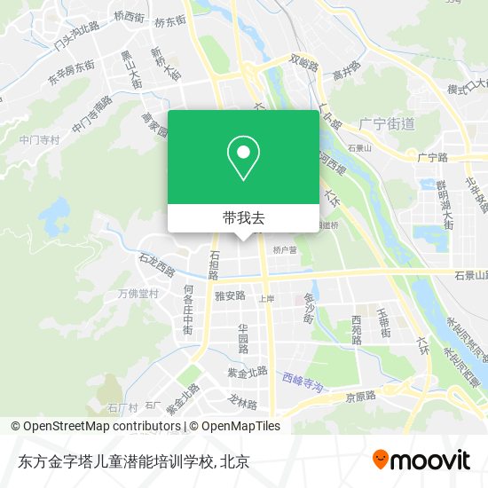 东方金字塔儿童潜能培训学校地图
