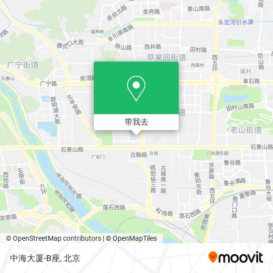 中海大厦-B座地图