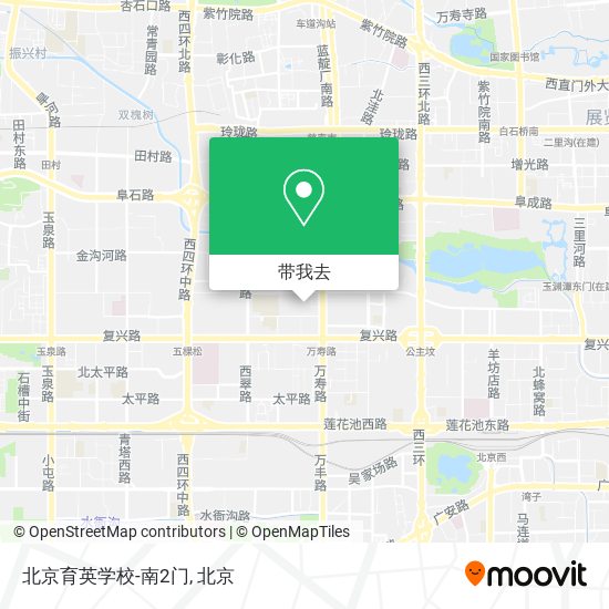 北京育英学校-南2门地图