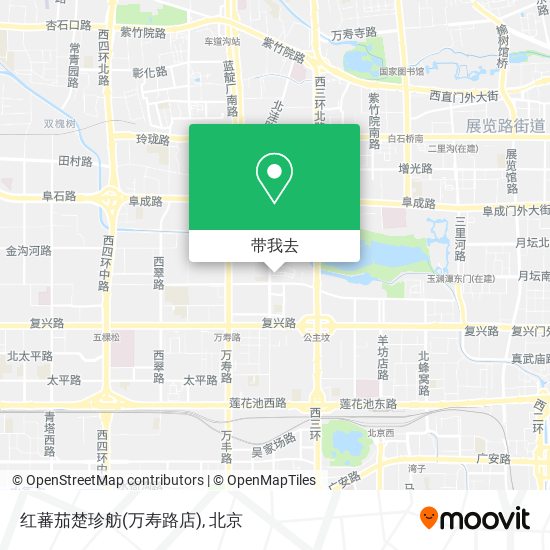 红蕃茄楚珍舫(万寿路店)地图