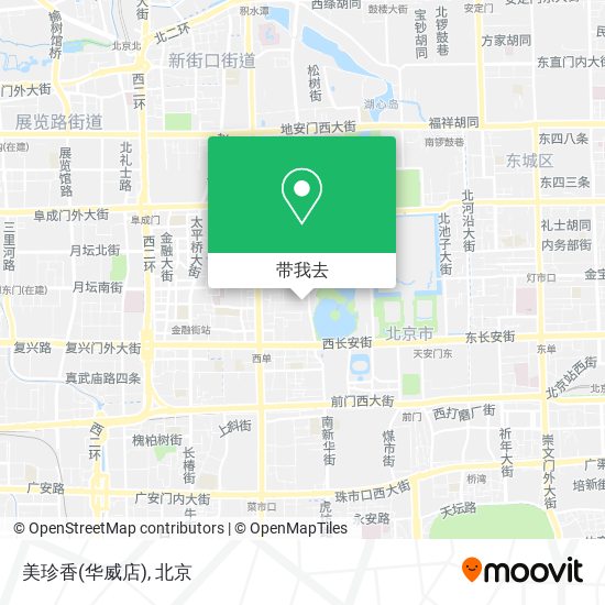 美珍香(华威店)地图