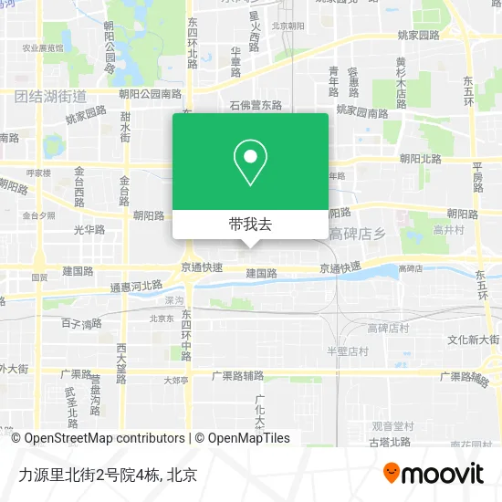 力源里北街2号院4栋地图