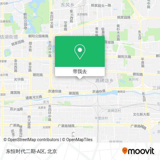 东恒时代二期-A区地图