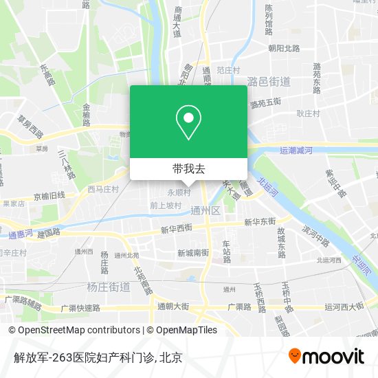 解放军-263医院妇产科门诊地图