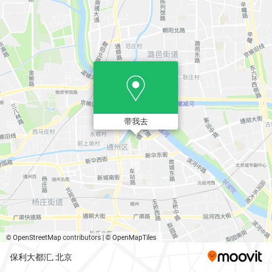 保利大都汇地图