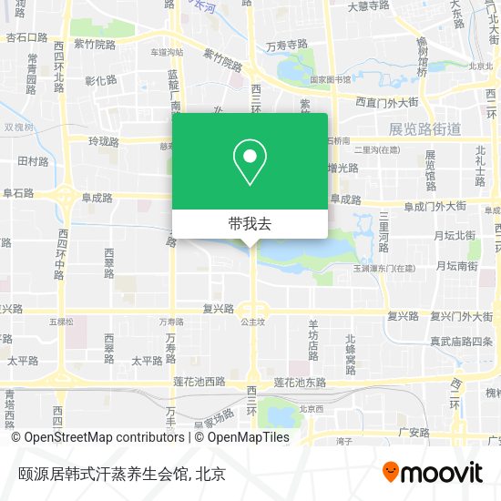 颐源居韩式汗蒸养生会馆地图