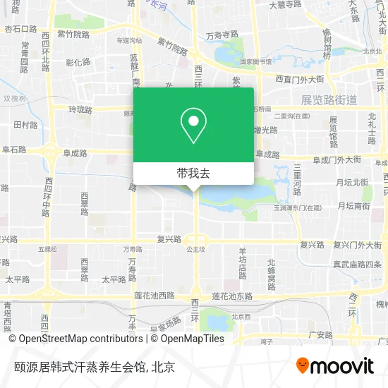 颐源居韩式汗蒸养生会馆地图