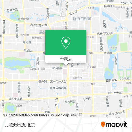 月坛派出所地图