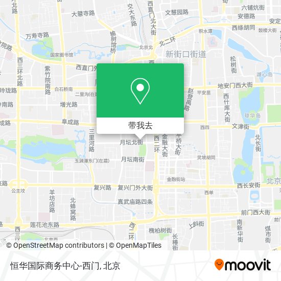 恒华国际商务中心-西门地图