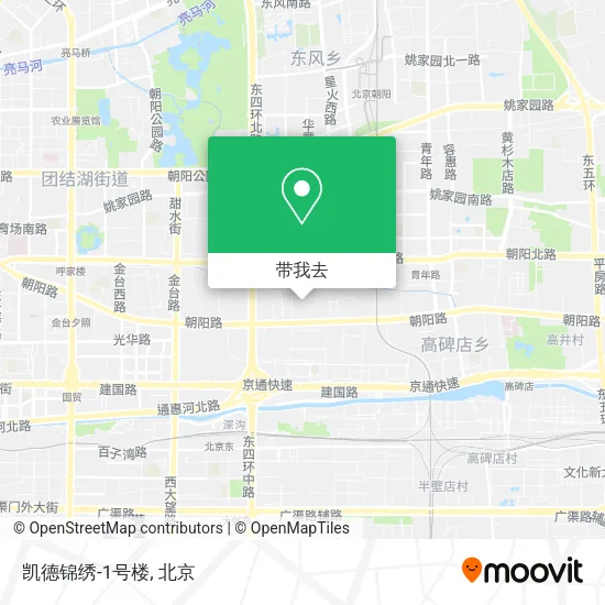 凯德锦绣-1号楼地图