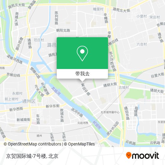 京贸国际城-7号楼地图