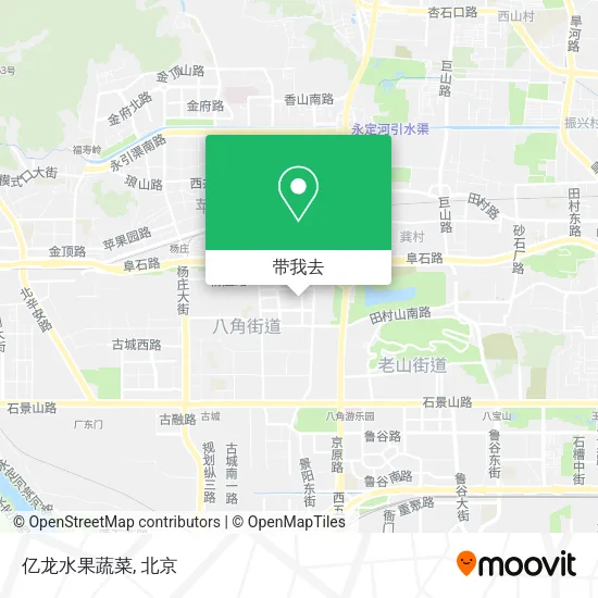 亿龙水果蔬菜地图