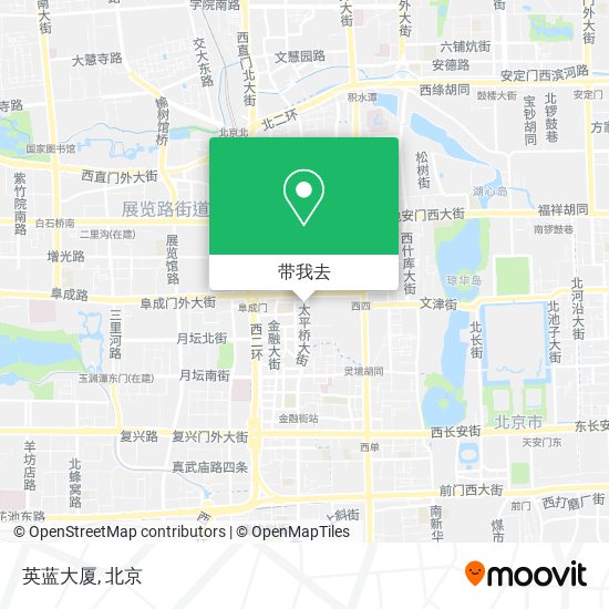 英蓝大厦地图