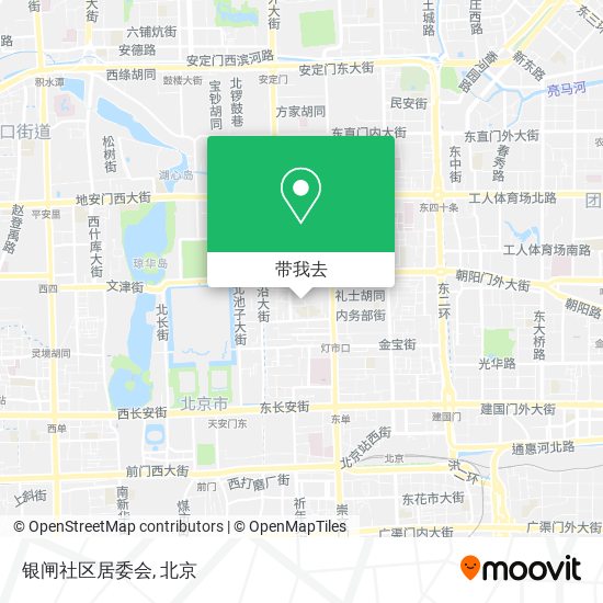 银闸社区居委会地图