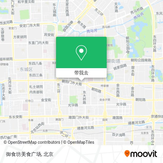 御食坊美食广场地图