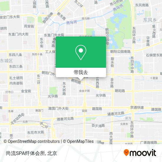 尚流SPA纤体会所地图