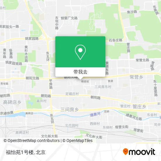 福怡苑1号楼地图